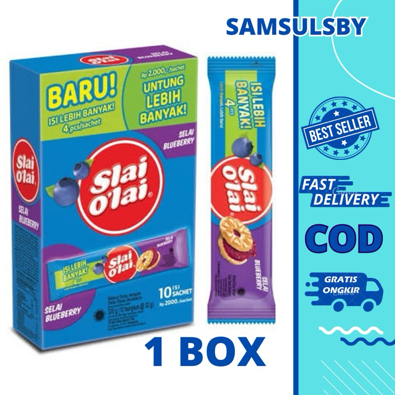 

SNACK BISKUIT SLAI OLAI BOX isi 10 sachet