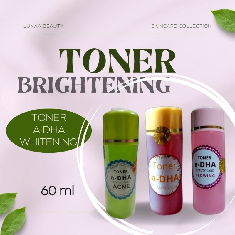 T0Nerr Wajah a--dHAa Gold/Pink/Acne Whitening Glow 60ml