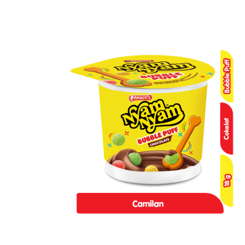 

NyamNyam Bubble Puff Cokelat 18 g