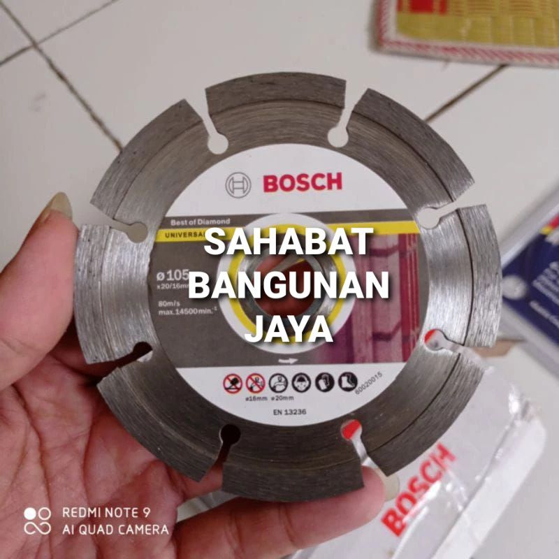 Diamond Wheel BOSCH Kering/Pisau Potong Keramik