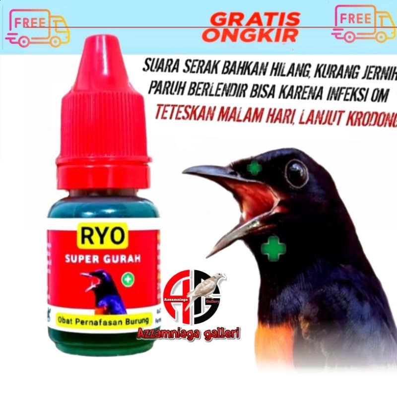 RYO SUPER GURAH KICAU MENGKRISTALKAN DAN MENJERNIHKAN SUARA BURUNG VITAMIN BURUNG