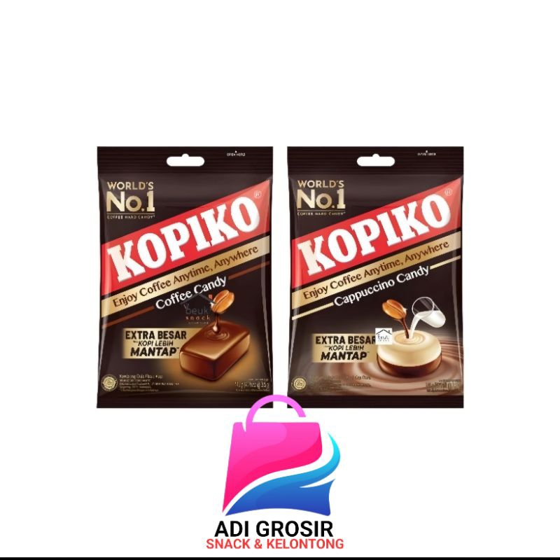 

Permen KOPIKO Coffee Candy 175 gr Isi 50 pcs