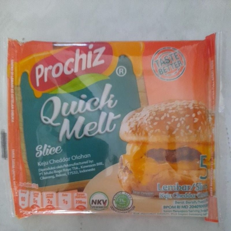 

Prochiz quick melt 17gr, 5 slices