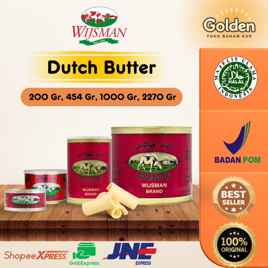 

Wijsman Butter 454 Gr/2270 Gr 2 Kg Original