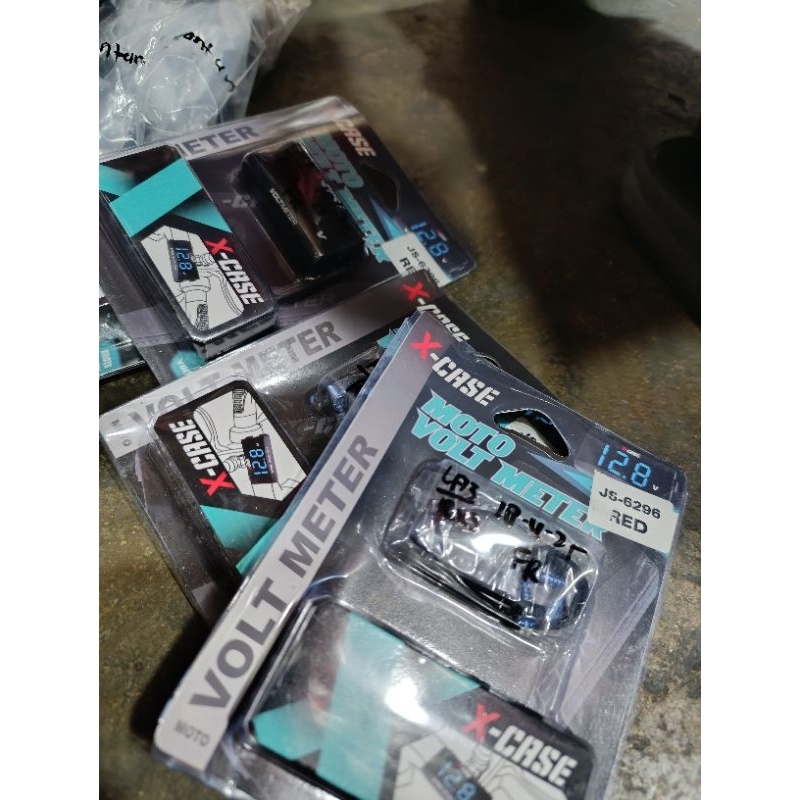 X,-Case - Volt Meter - Js 6296 - Red