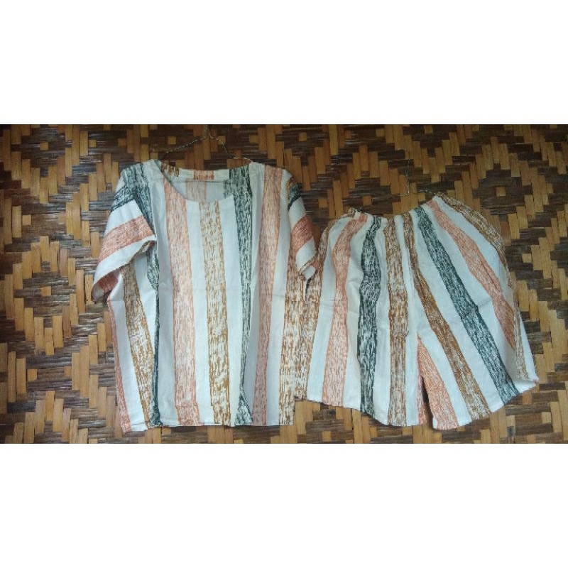 Setelan baju tidur dewasa wanita bahan rayon