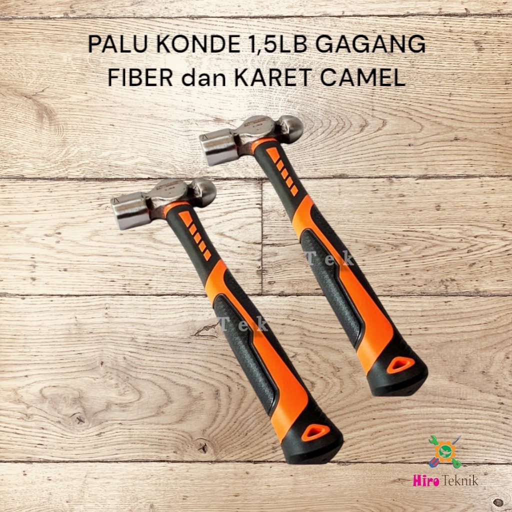PALU KONDE 1,5LB GAGANG FIBER dan KARET CAMEL/PALU KONDE/PALI KONDE CAMEL