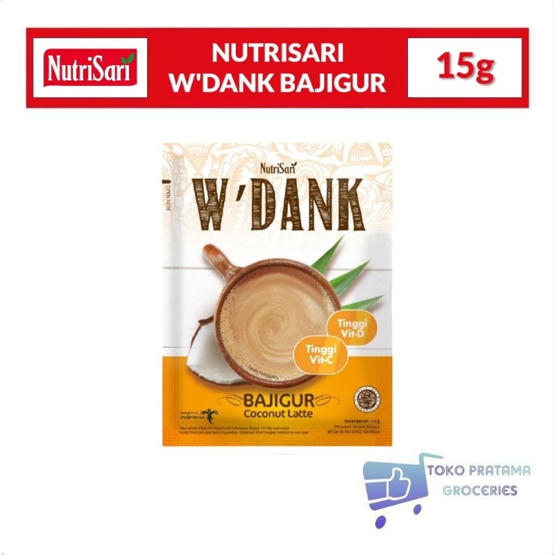 

NUTRISARI WDANK BAJIGUR RENCENG ISI 10 SACHET