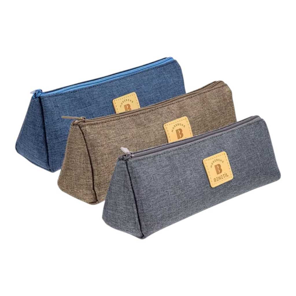 

DELI - 67058 Tempat Pensil Kain / Pencil Pouch Penyimpanan Besar