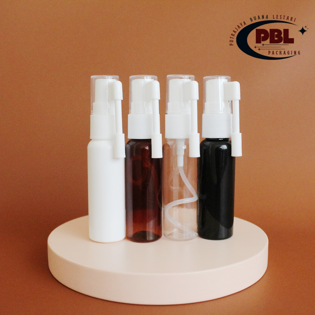 Botol spray nasal 30ml / Botol plastik spray 30ml nasal / Botol PET 30ml Spray Nasal