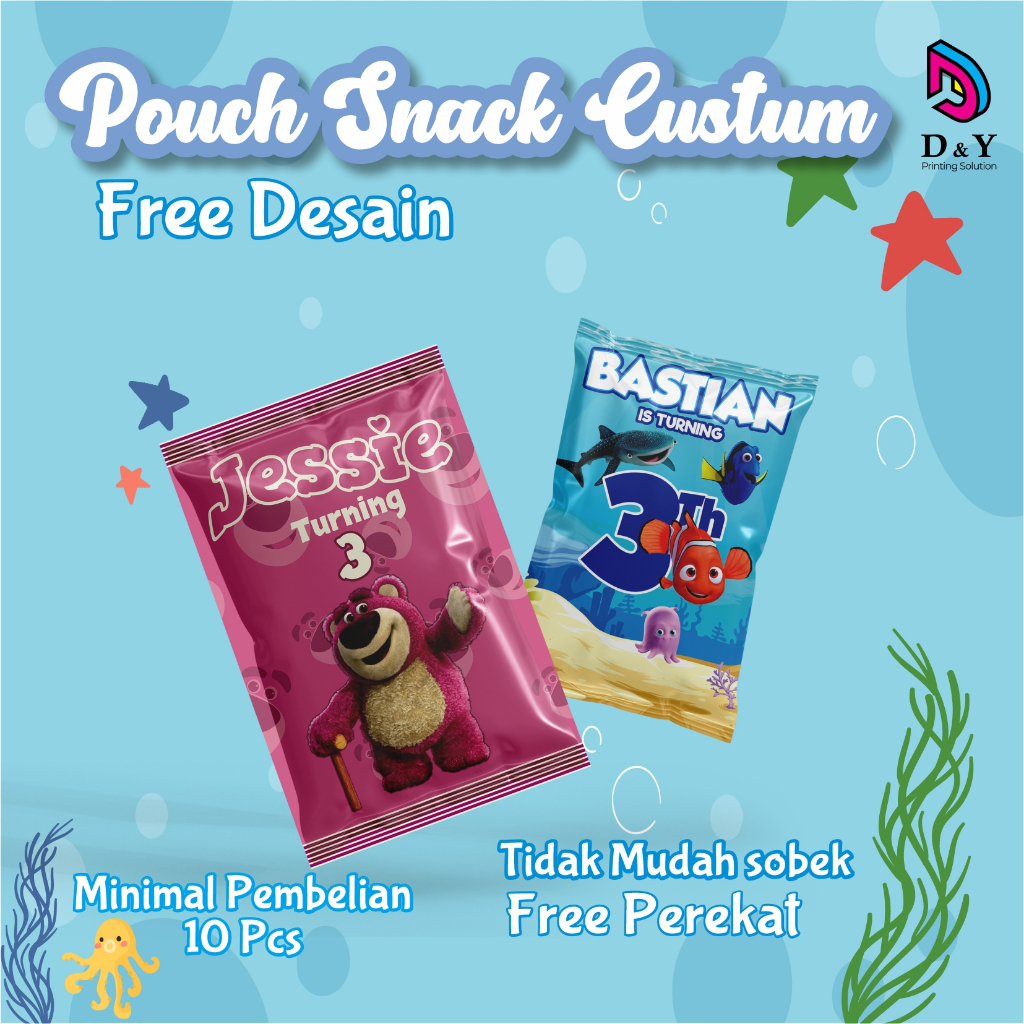 

Snack Pouch Jumbo | Bungkus kado Jumbo | Bungkus kado Custom