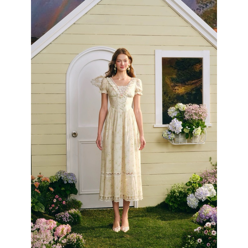 LACEMADE - Garden Tea Party Corset Dress