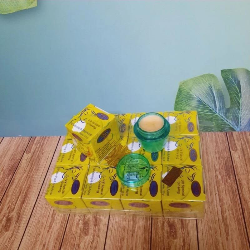 cream UV sp ginseng whitening 12pcs