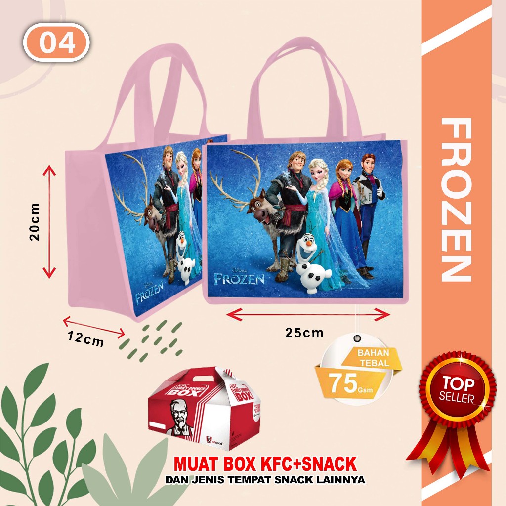 

Tas Ultah FROZEN 04 Goodie Bag Souvenir Ulang Tahun