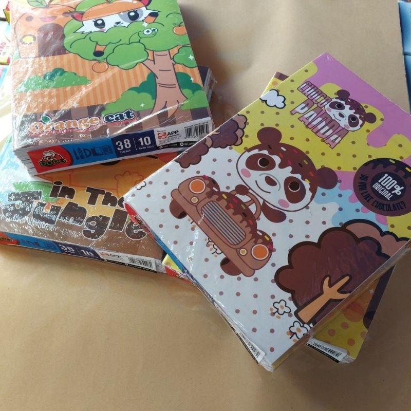 

Buku Tulis DODO Dari App Sinarmas atau Sinar Dunia isi 38 Lembar 10 buku per pack