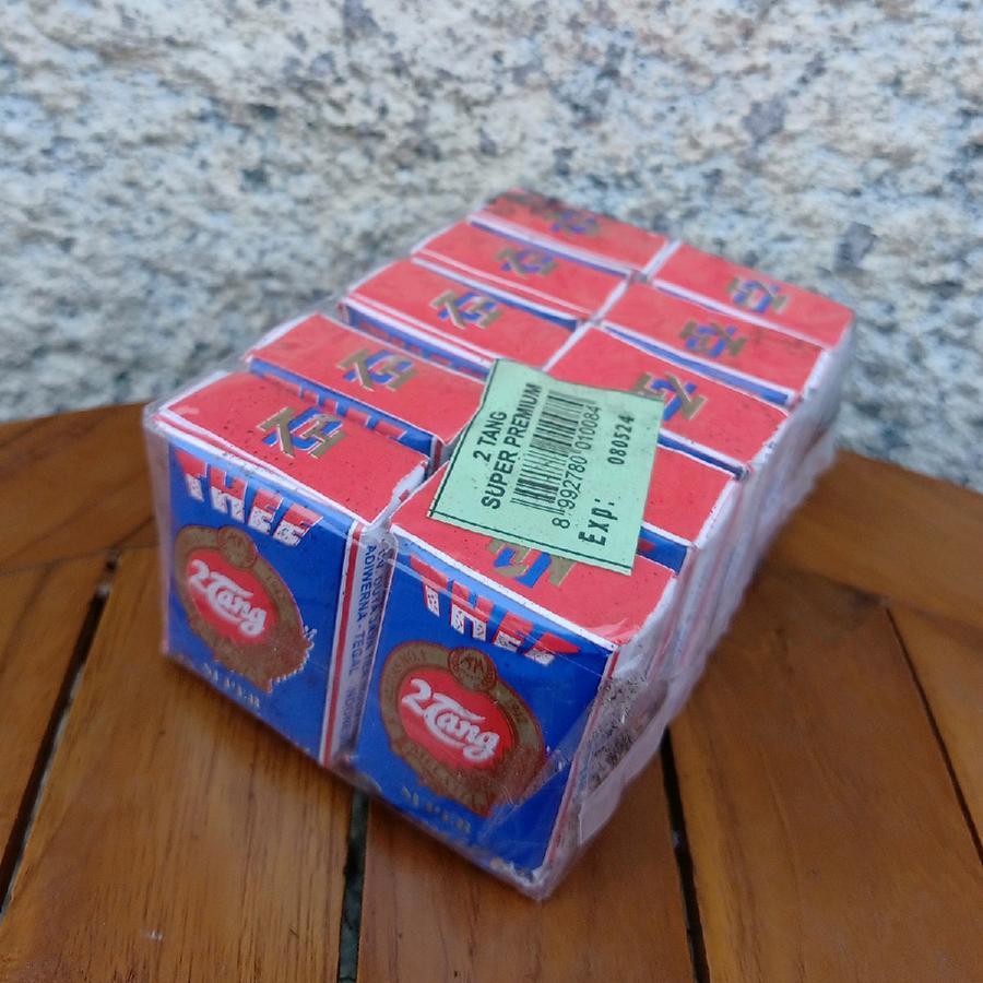 

TEH 2 TANG BIRU PREMIUM 1 PAK *Kecil* isi 10 @9gram