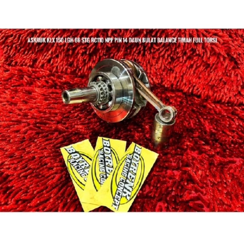 ASKRUK KRUK AS KLX150/DTACKER/DAUN BULAT/LANGKAH 60-66/GESER TORSI-BOYRENK SURABAYA