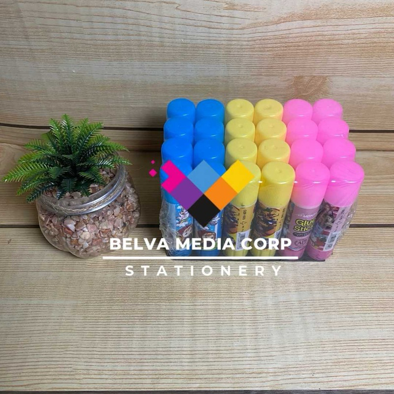 

SATUAN ( 1 PCS x 10 Gram ) Glue Stick Lem Stik Animasi Fancy Kecil 10 Gram