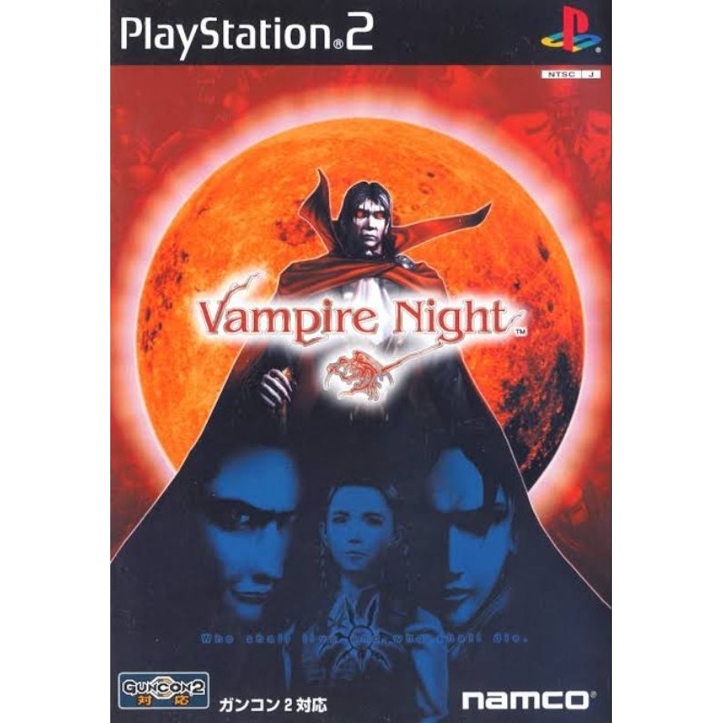 Kaset PS2 DVD PS 2 Vampire Night Original Jpn