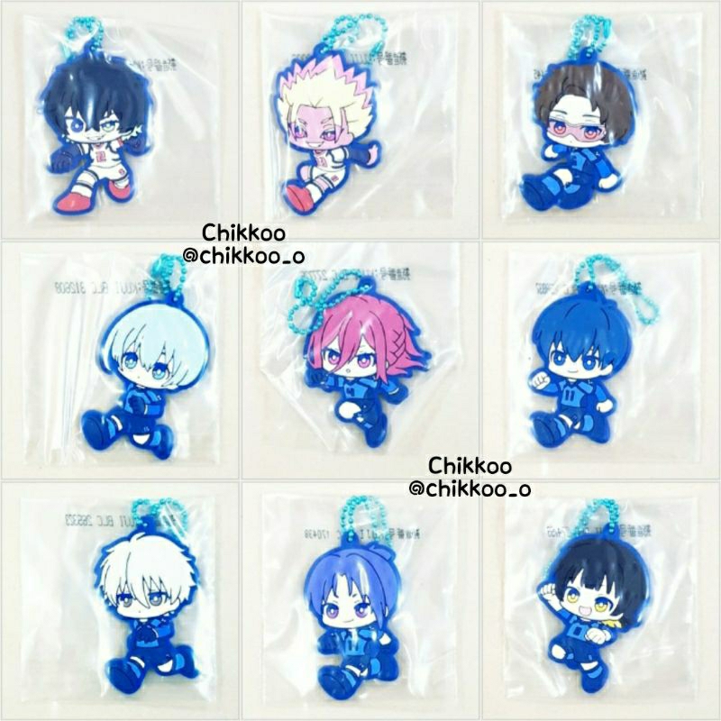 Blue Lock U-20 Kuji Rubber Charm
