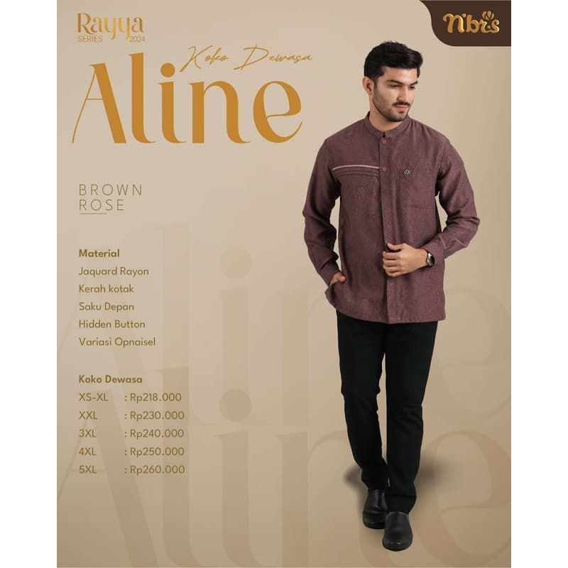 NIBRA'S ALINE BROWN ROSE