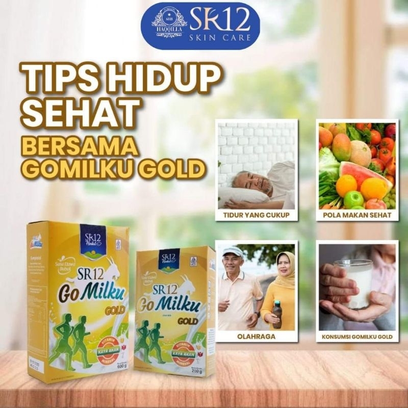 

GOMILKU GOLD SR12 / SUSU ETAWA DEWASA ATASI ASAM URAT/ PERSENDIAN/ DARAH TINGGI/