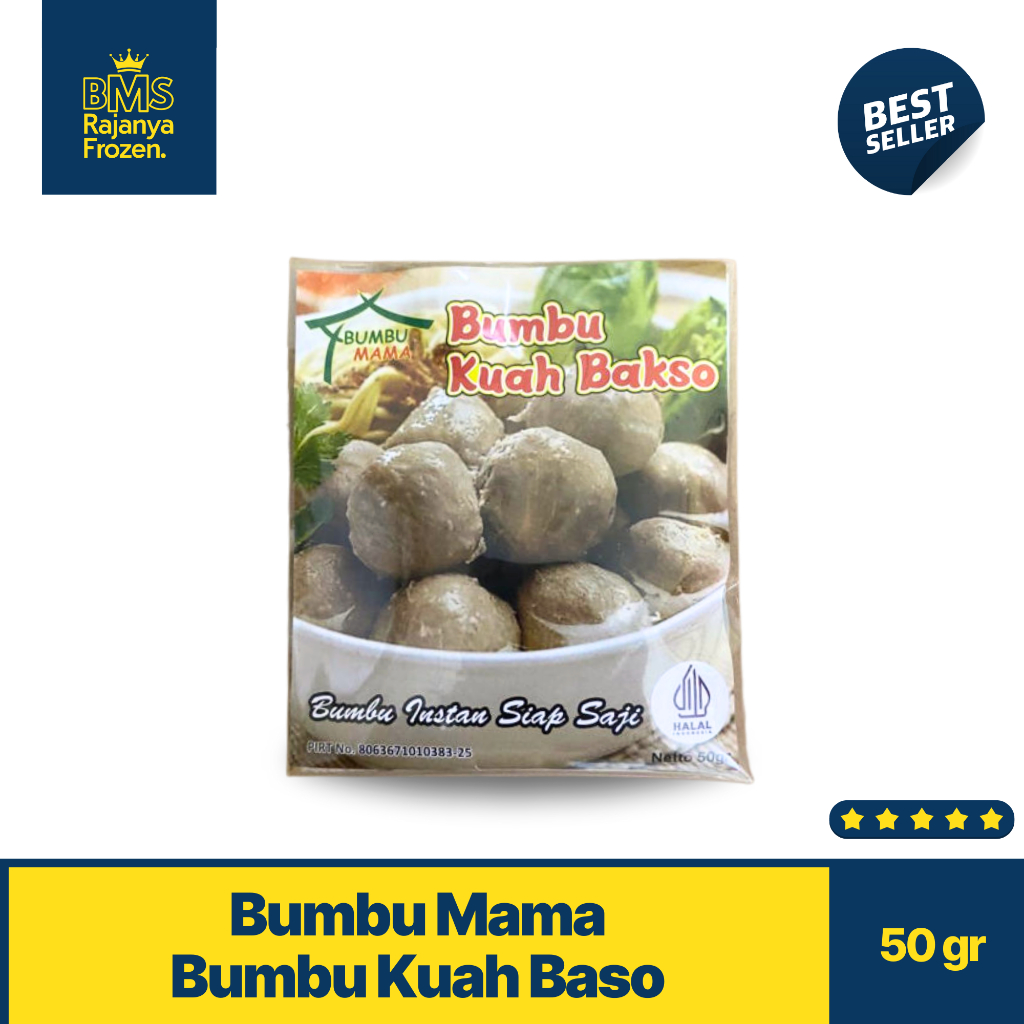 

Bumbu Mama Kuah Bakso 50gr