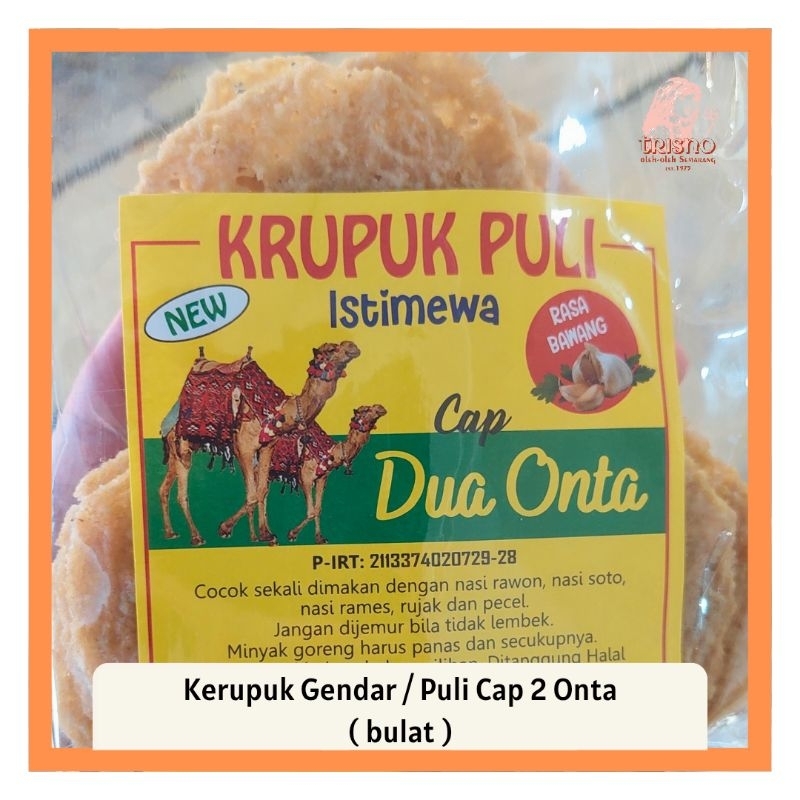 

Kerupuk Puli / Gendar Mentah ( Bulat ) - 180 gram