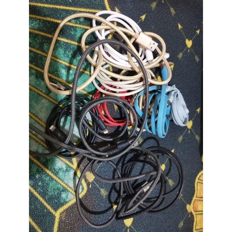 Kabel Lighting iphone 5/6/7/8/9/X XS XR XSMAX 11 12 13 PROMAX Second bekas normal