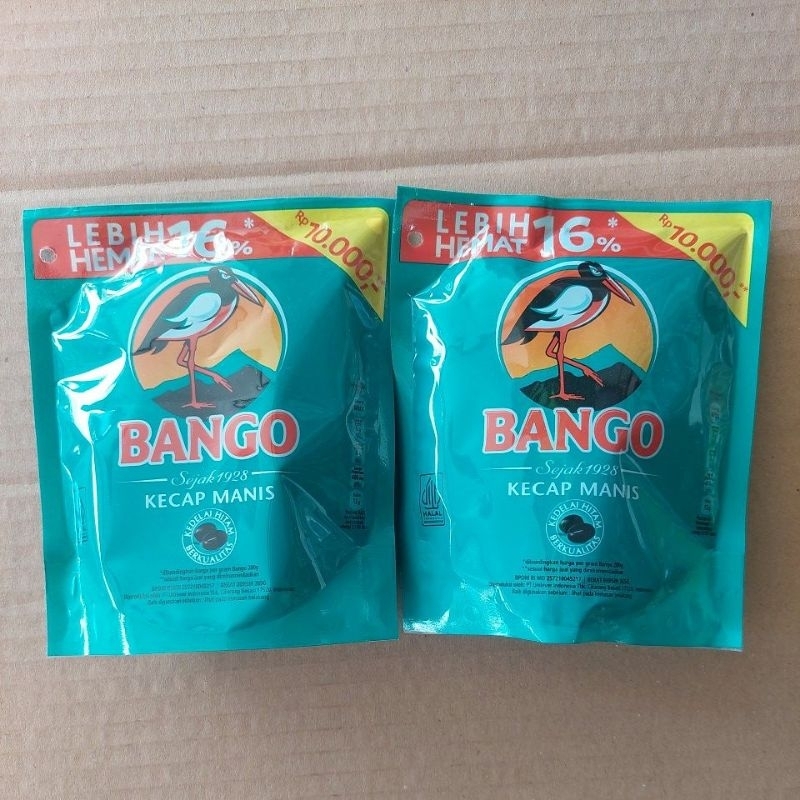 

Kecap Manis Bango 265 Gr Kemasan 10.000