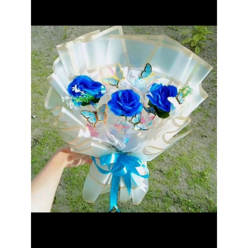 buket kupu kupu LED/ buket bunga kupu kupu LED/buket bunga + kupu kupu LED murah