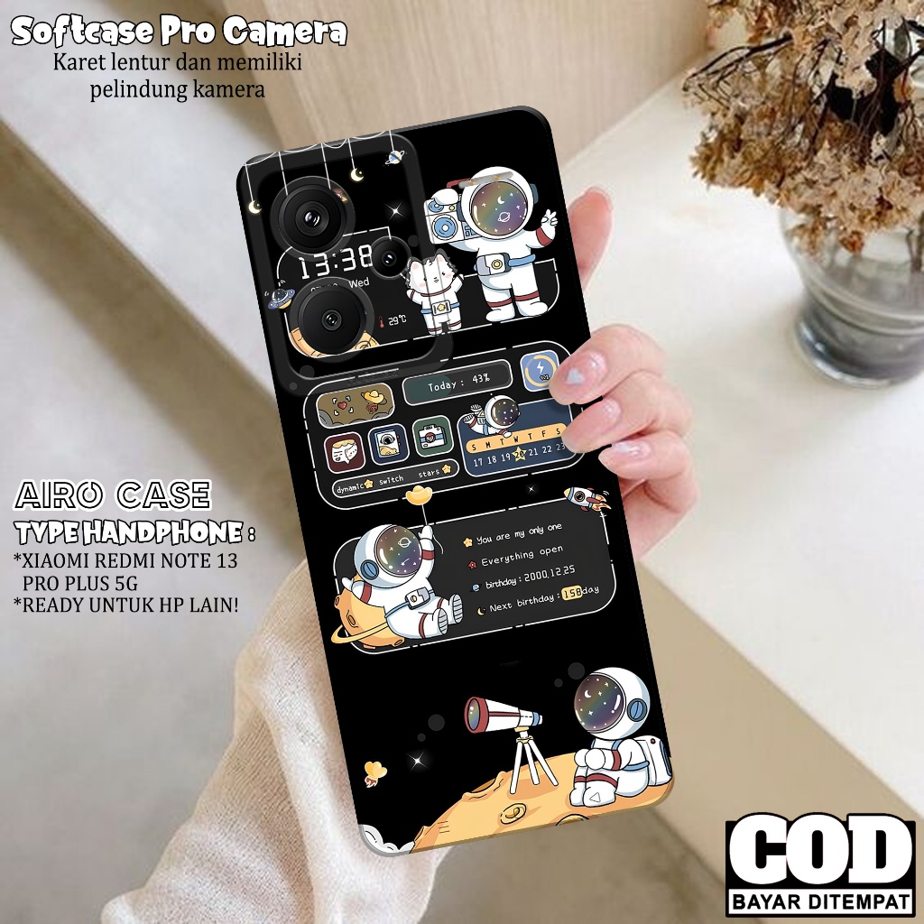 Case XIAOMI REDMI NOTE 13 PRO PLUS 5G - Softcase REDMI NOTE 13 PRO PLUS 5G - Fashion Case ASTRONOT -