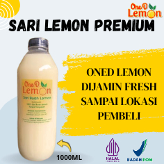 

AKEH OneD Sari Lemon 1ML 100% Lemon Asli Dijamin Fresh Sampai Lokasi Tidak Bau Obat Tidak Pahit