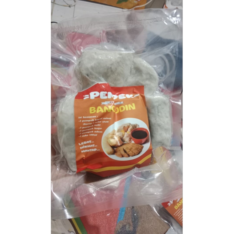 

[4pcsJUMBO]Empek-empekBangudinAsli ikan tenggiri tanpa bahanPengawet