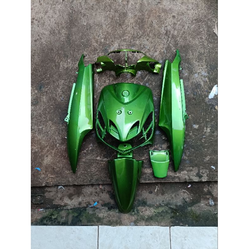 full body halus motor Yamaha Mio smile hijau