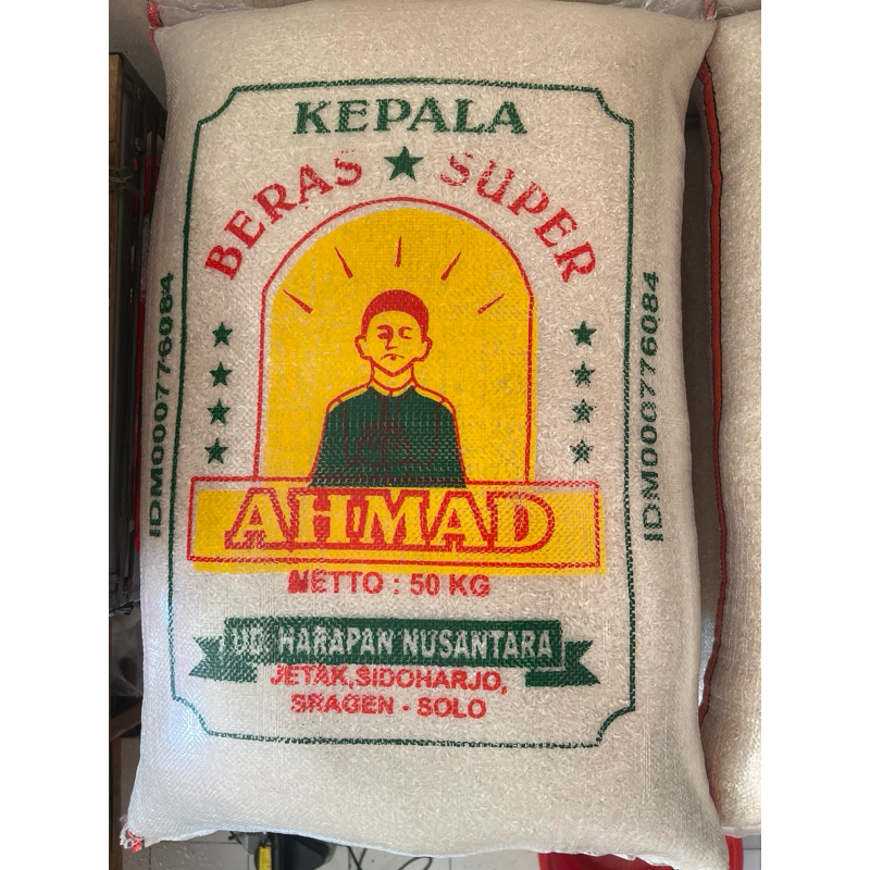 

Beras Pulen 50 Kg Cap Ahmad