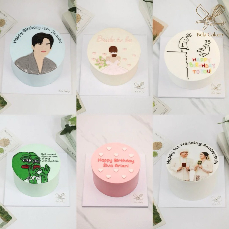 

Medium Cake (2 Layers) by Bela Cakery