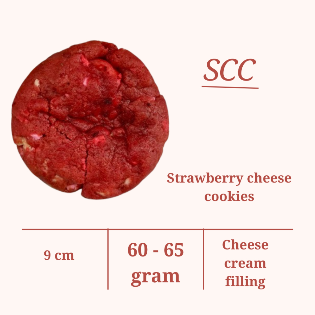 

[SOFT COOKIES] STRAWBERRY CHEESE COOKIES