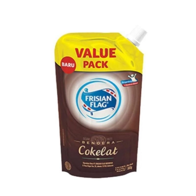 

Frisian Flag Bendera Kental Manis Cokelat Pouch 545gr
