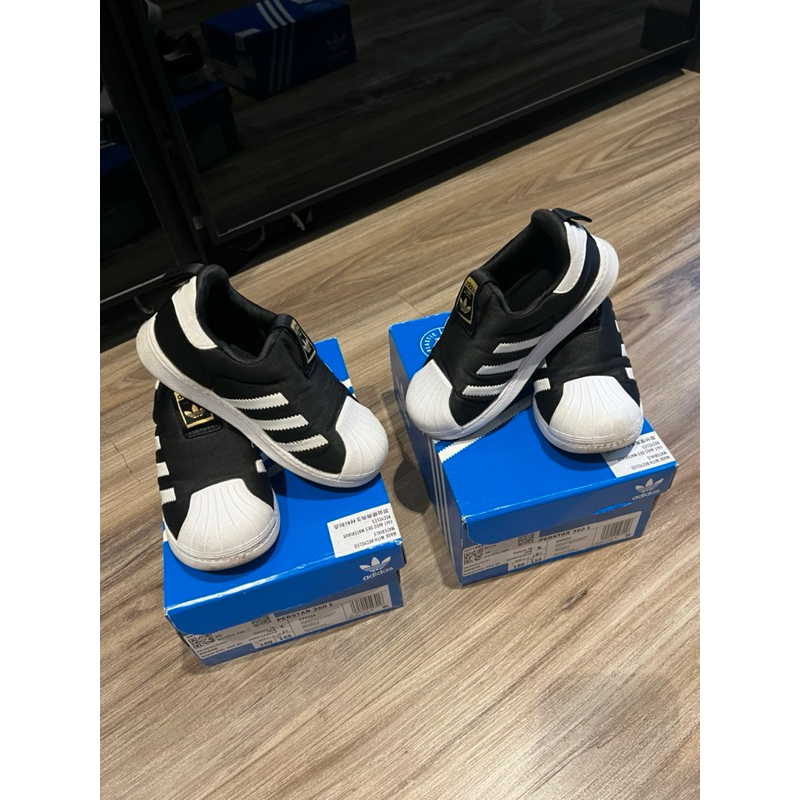 Adidas Superstar Kids size 9K preloved