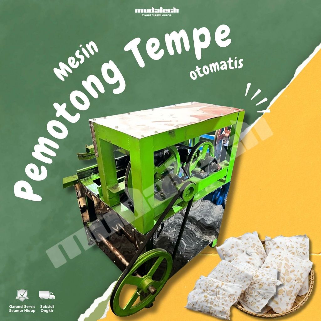 Mesin Potong Pengiris Tempe Otomatis Iris Kripik Tempe Otomatis Perajang Tempe Buat Keripik