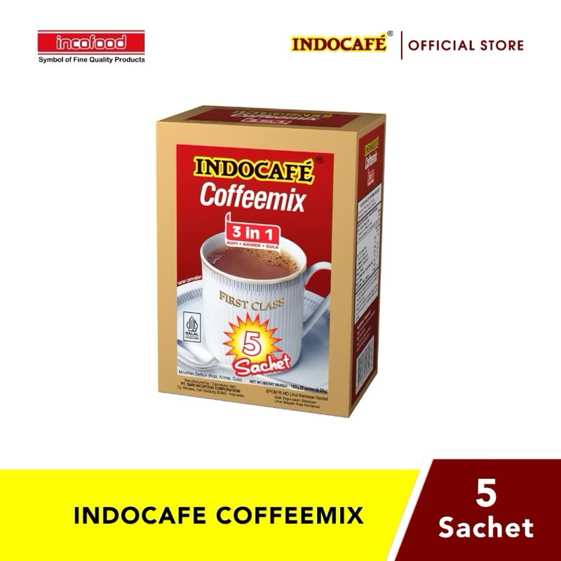

Indocafe Coffeemix 3in1 (5 sachet)