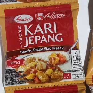 

bumbu KARI JEPANG PEDAS 1 saset