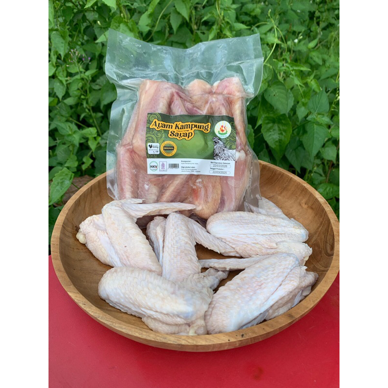 

Sayap Ayam kampung Berat 500Gram