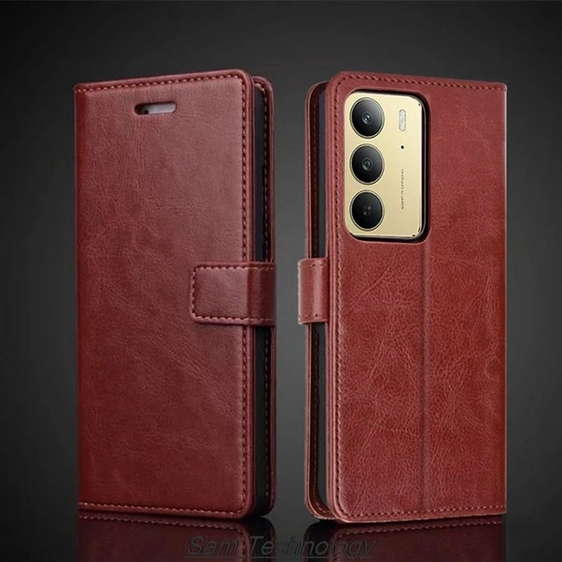 Oppo Reno 12 5G  Oppo Reno 12 Pro Flip Cover Case Leather Wallet Sarung Oppo Reno 12 5G  Oppo Reno 1
