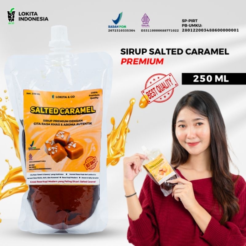 

LOKITA - Sirup Salted Caramel Signature Syrup Collection