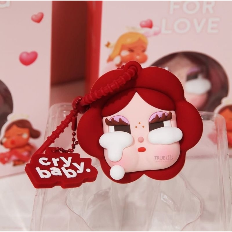READY STOCK ORIGINAL CRYING FOR LOVE Rose bag charm