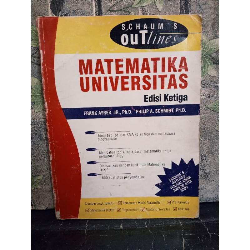 MATEMATIKA UNIVERSITAS edisi Ketiga