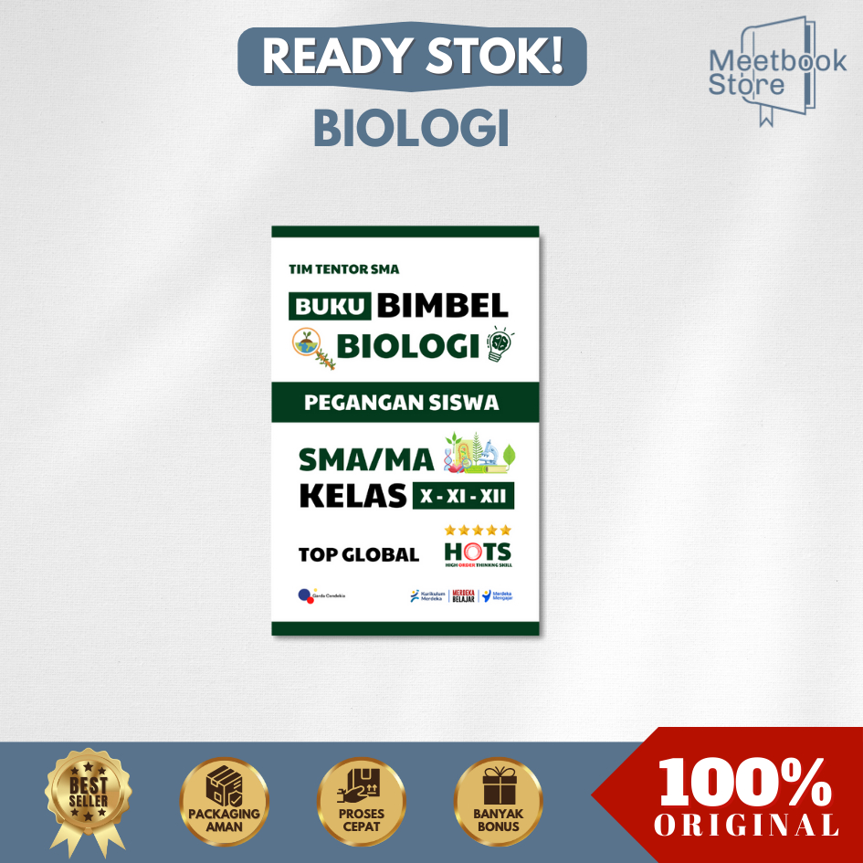 BUKU BIMBEL SMA / BUKU SMA KUASAI BIOLOGI SMA/MA / BUKU PEGANGAN SMA