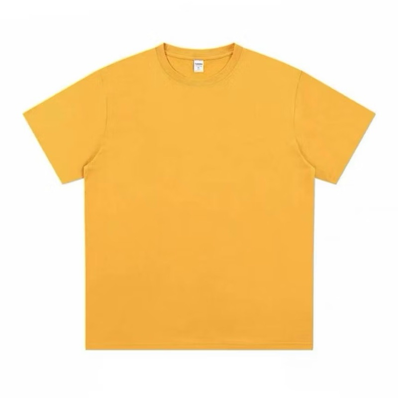 Kaos Polos Wanita Gold Yellow